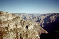 The canyons as viewed from Divisidero.