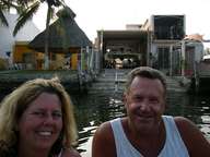 A catamaran garage?? One of the strange sights in Barra de Navidad