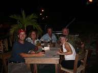 The Cassiopeia crew hangs out with Al and Donna at our favorite roof-top bar.