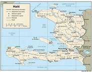 A map of Haiti