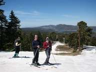 Ski slope view