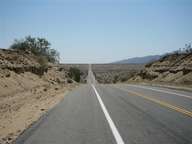 Desert roadways